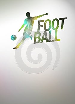 Football or soccer background