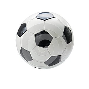 football or soccer ball cut out and isolated on transparent background