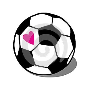 Football, soccer ball illustration