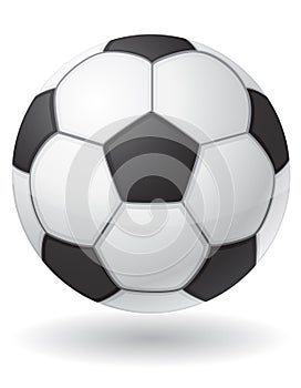 Football soccer ball vector illustration