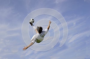 Football - Soccer - Bicycle Kick