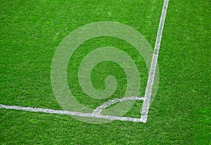 Football (soccer) field corner