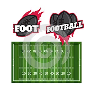 Football or soccer game strategy plan isolated on blackboard wit