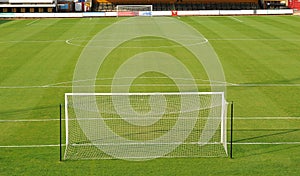 Football or soccer pitch photo