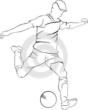 Football (soccer) player