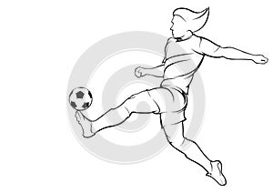 Football (soccer) player