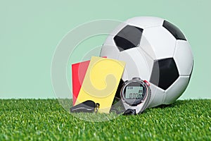 Football Soccer referee equipment