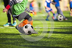 Football soccer training for children