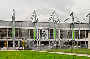 Football stadium Borussia Park Monchengladbach