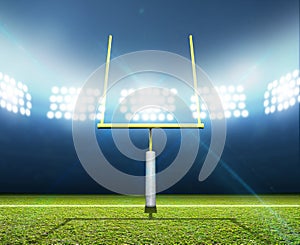 Football Stadium Night