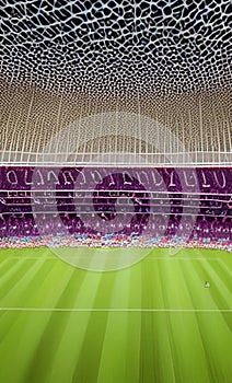 Football stadium in Qatar for the 2022 World Cup