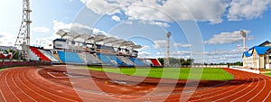 Football stadium in Vitebsk photo