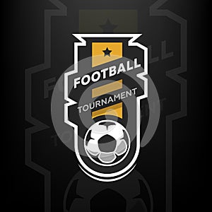 Football tournament logo.