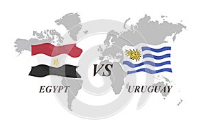 Football Tournament Russia 2018. Group A. Egypt vs Uruguay