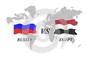 Football Tournament Russia 2018. Group A. Russia vs Egypt