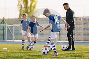 Football Training Practice Exercises for Youth Soccer Players