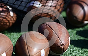 Footballs photo