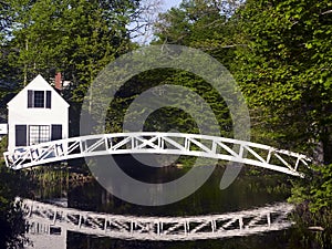 Footbridge, Somesville, Maine photo