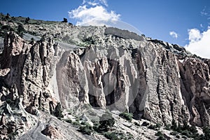 Foothills of the Pamirs in Tajikistan photo