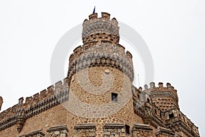 New Castle, Manzanares el Real in Spain photo