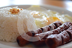 Footlong silog