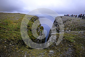 Footpath down to the sea
