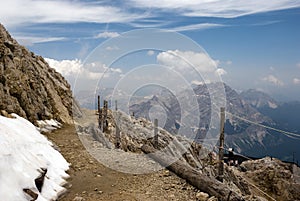 Footpath on the mountain