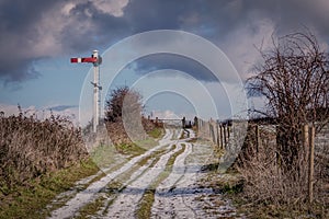 Footpath and Railway Line