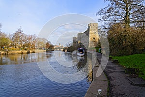 Footpath by the River Trent to Newark Castle