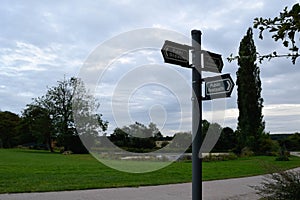 Footpath Sign