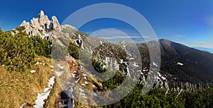 Footpath in Tatra mountain - West Tatras