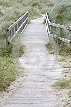 Footpath to Maghera Beach, Ardara, Donegal