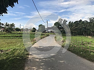 footpaths commonly used by rural residents photo