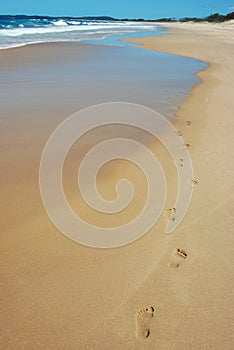 Footprints in the Sand photo