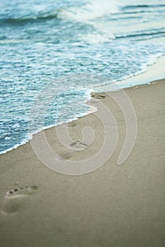 Footprints In The Sand photo