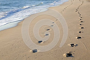 Footsteps in the Sand