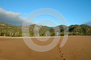 Footsteps In The Sand