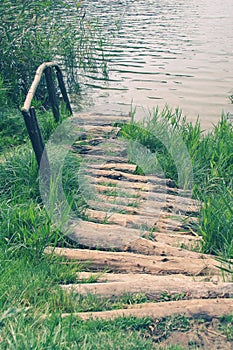 Footway to the river