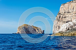 Foradada Island in Sardinia, Italy