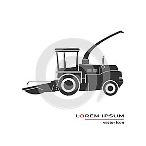 Forage harvester icon