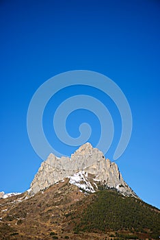 Foratata Peak in the Pyrenees