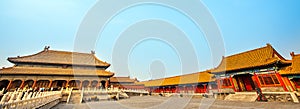 In the Forbidden City in Beijing