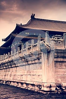 Forbidden city in beijing, China.