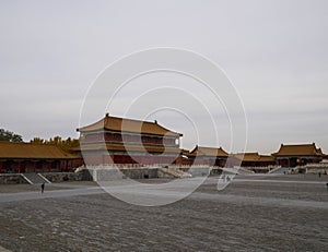 In the Forbidden City in Beijing China.