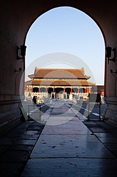 The Forbidden City in Beijing, China