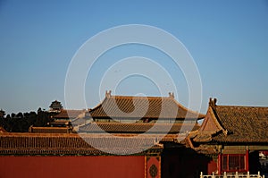 The forbidden city in Beijing, China