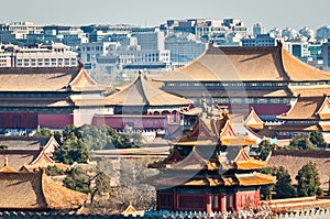 Forbidden City in Beijing, China