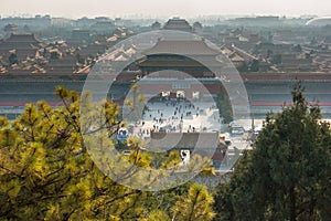 Forbidden City in Beijing, China.