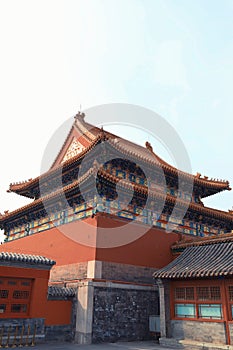 This is the Forbidden City in Beijing, a thousand-year-old world cultural heritage