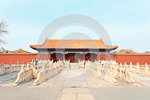 This is the Forbidden City in Beijing, a thousand-year-old world cultural heritage